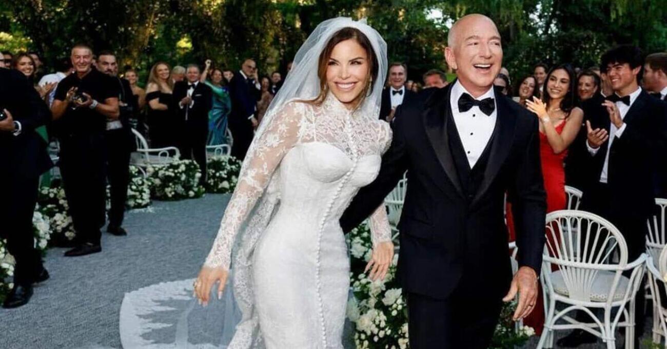 La verit&agrave; sul matrimonio di Jeff Bezos e Lauren Sanchez a Venezia? Che mister Amazon &egrave; tirchio? 25 milioni di dollari per lui sarebbero 3 euro per noi&hellip;