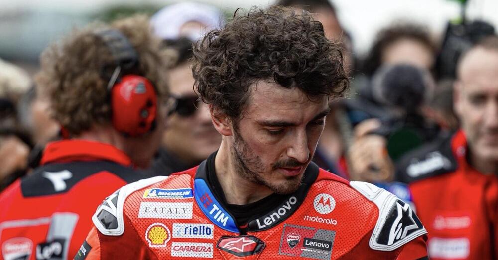 Ogni maledetto sabato! Pecco Bagnaia ancora nel buio pesto dopo la Sprint di Assen: &quot;Sembrer&ograve; palloso, ma guardo tutto. Oggi ero pi&ugrave; veloce dei Marquez, eppure...&quot;