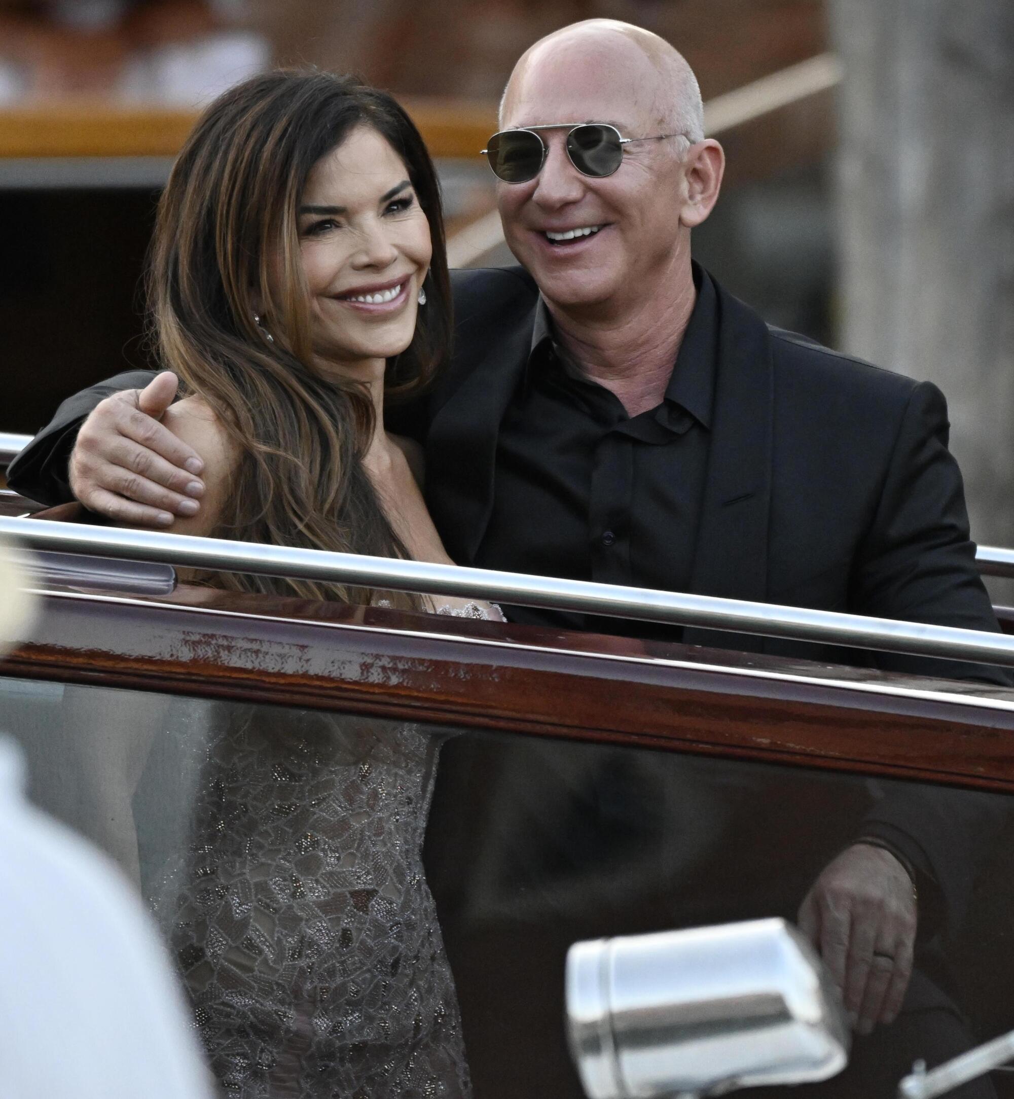 Lauren Sanchez e Jeff Bezos