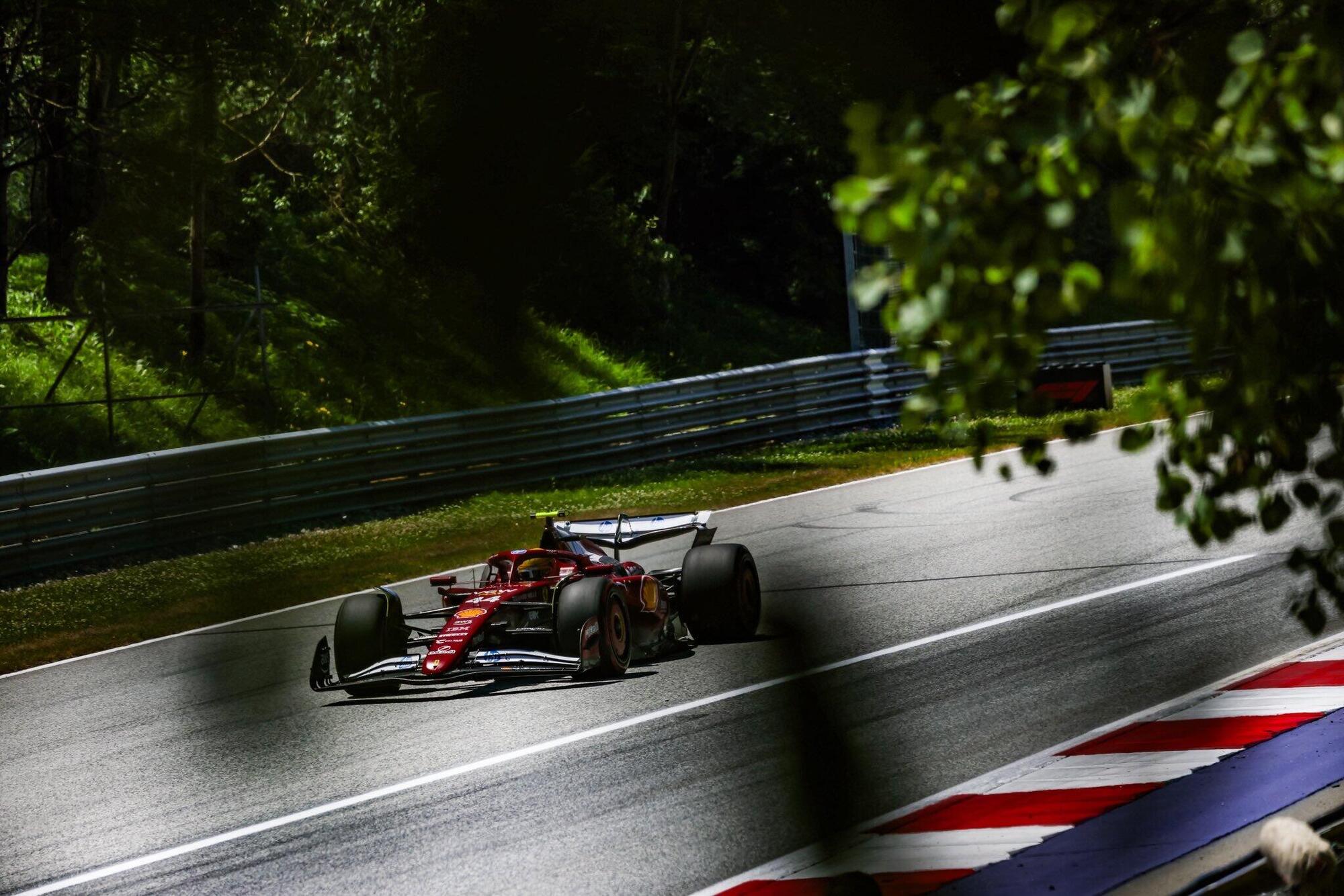 Lewis Hamilton Ferrari Austria