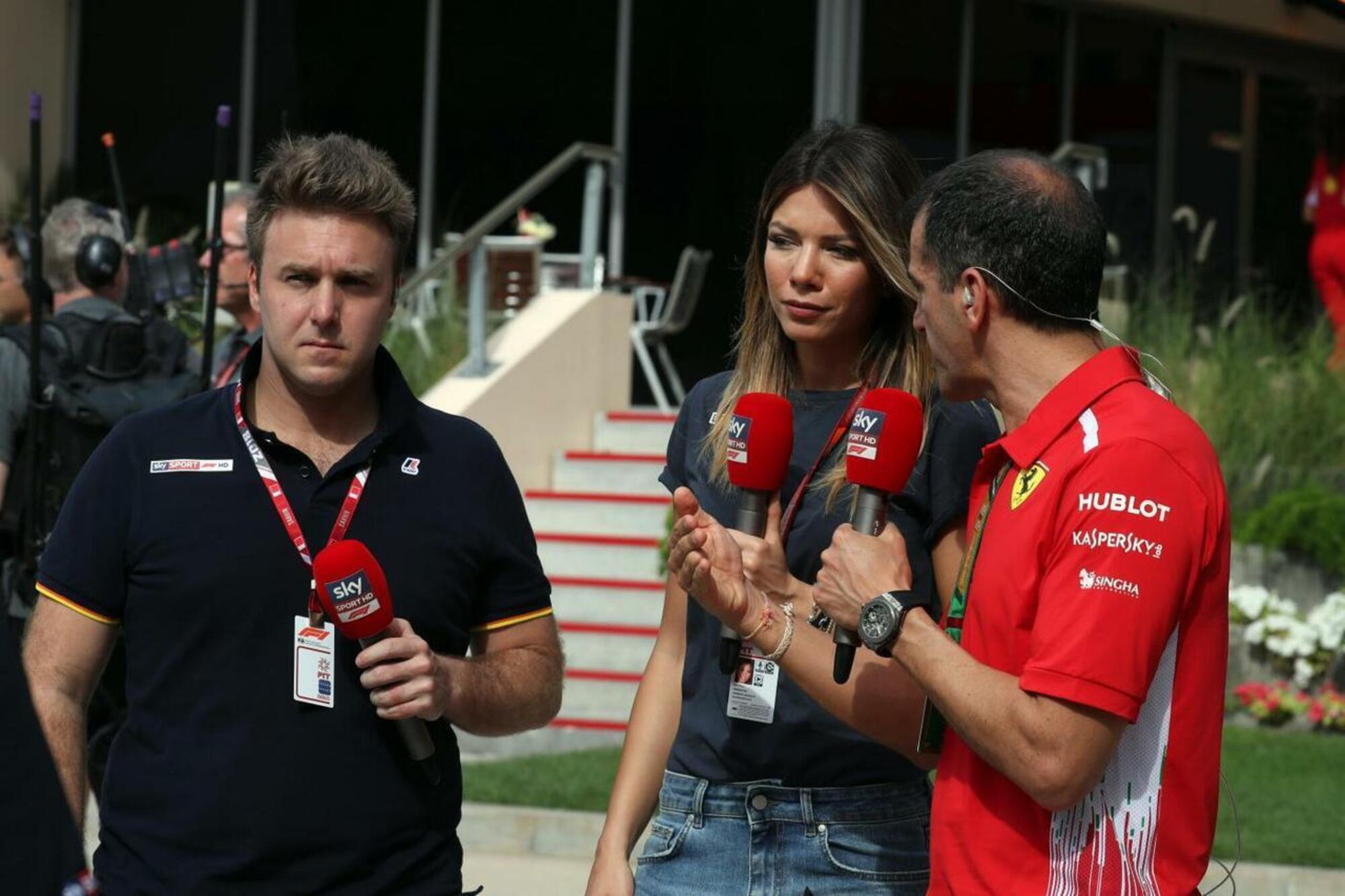 Davide Valsecchi insieme a Federica Masolin e Marc Gené