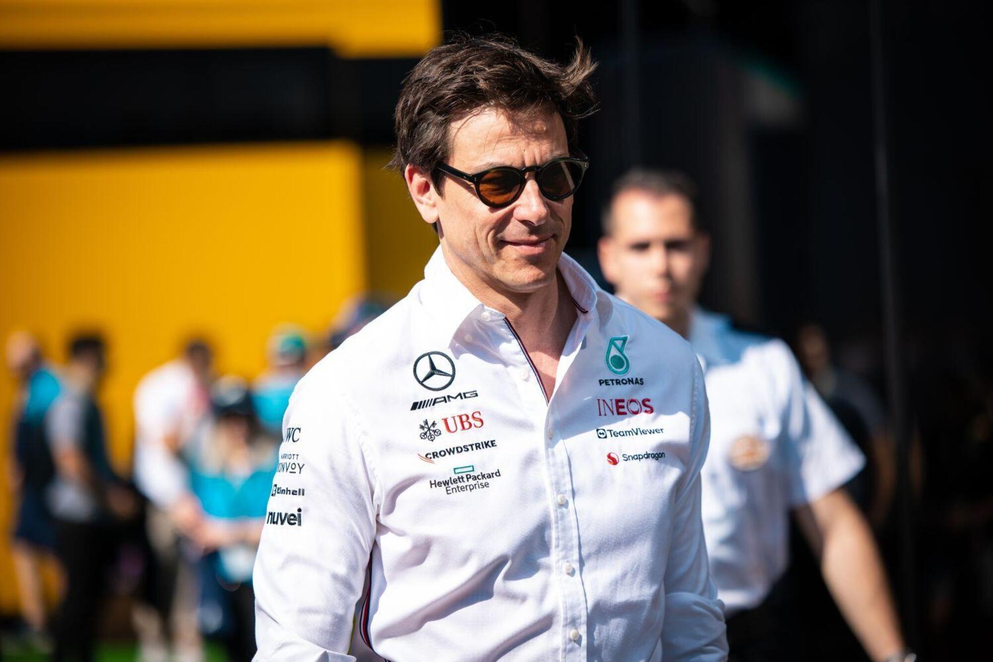 Toto Wolff Mercedes F1