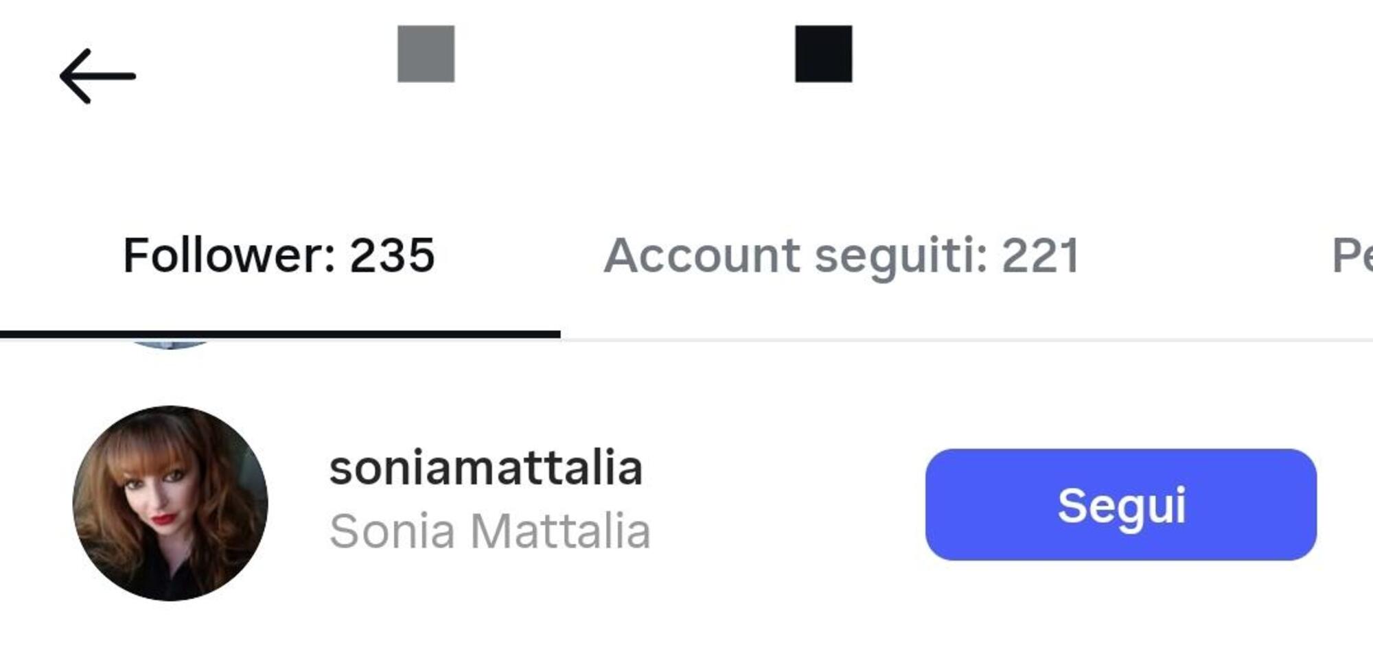 Lei segue lui, non ricambiata
