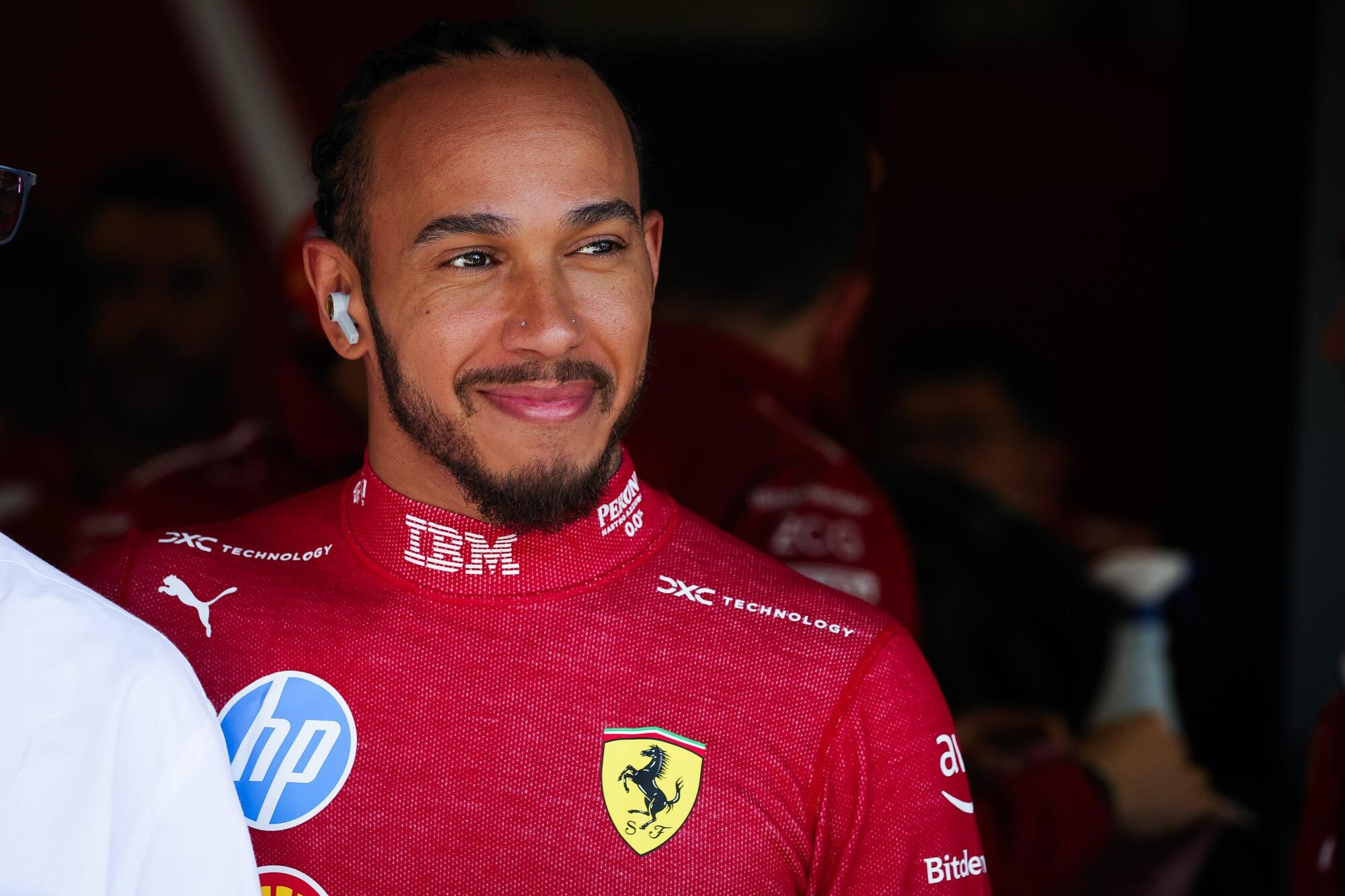 Lewis Hamilton Ferrari Silverstone