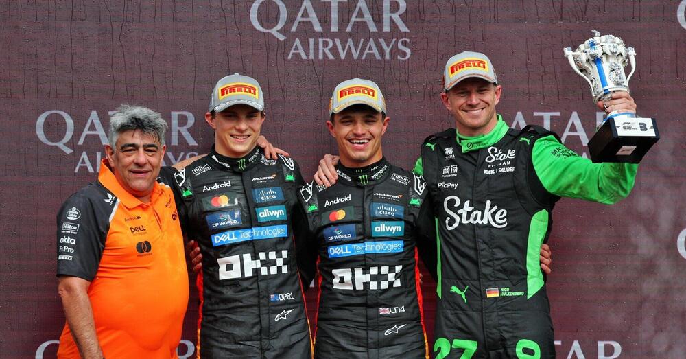 SCUSI, C&rsquo;&Egrave; KARMA? Ferrari beffata da Nico Hulkenberg e Mattia Binotto a Silverstone, che ci regala il colpaccio di Lando Norris e una Mercedes disastrosa