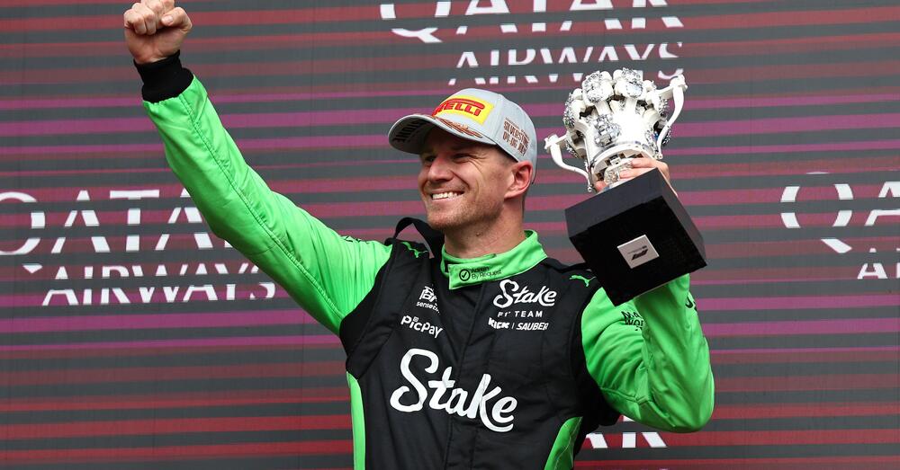 CHE KILLER! La figlia che impazzisce davanti alla TV, il regalo di Verstappen, lo champagne da ogni dove: il weekend di Nico Hulkenberg &egrave; stato pura follia