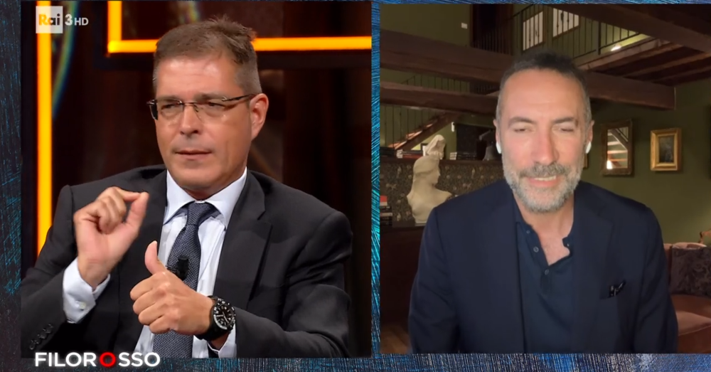 Daniele Capezzone asfalta Luca Sommi a Filorosso: &ldquo;Secondo te dovrei farmi l&rsquo;auto elettrica, poi l&rsquo;intervento green a casa, ma i soldi me li date tu, Conte, Bonelli e Schlein?&rdquo;