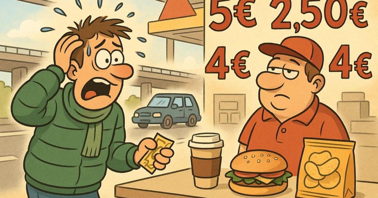 Ma avete visto quanto costa mangiare e bere nelle aree di sosta? Una follia: tutti i rincari