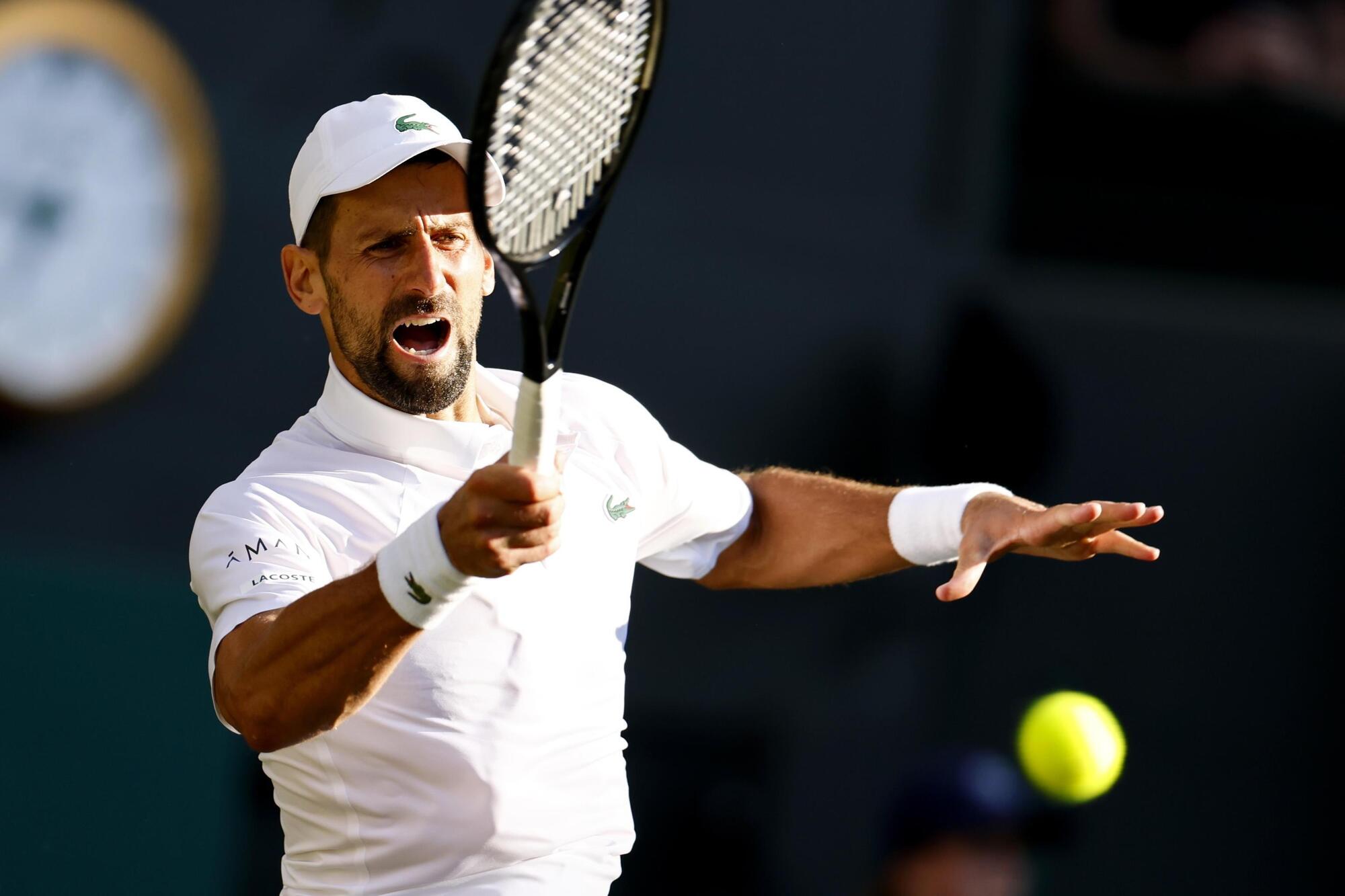 Djokovic a Wimbledon 2025
