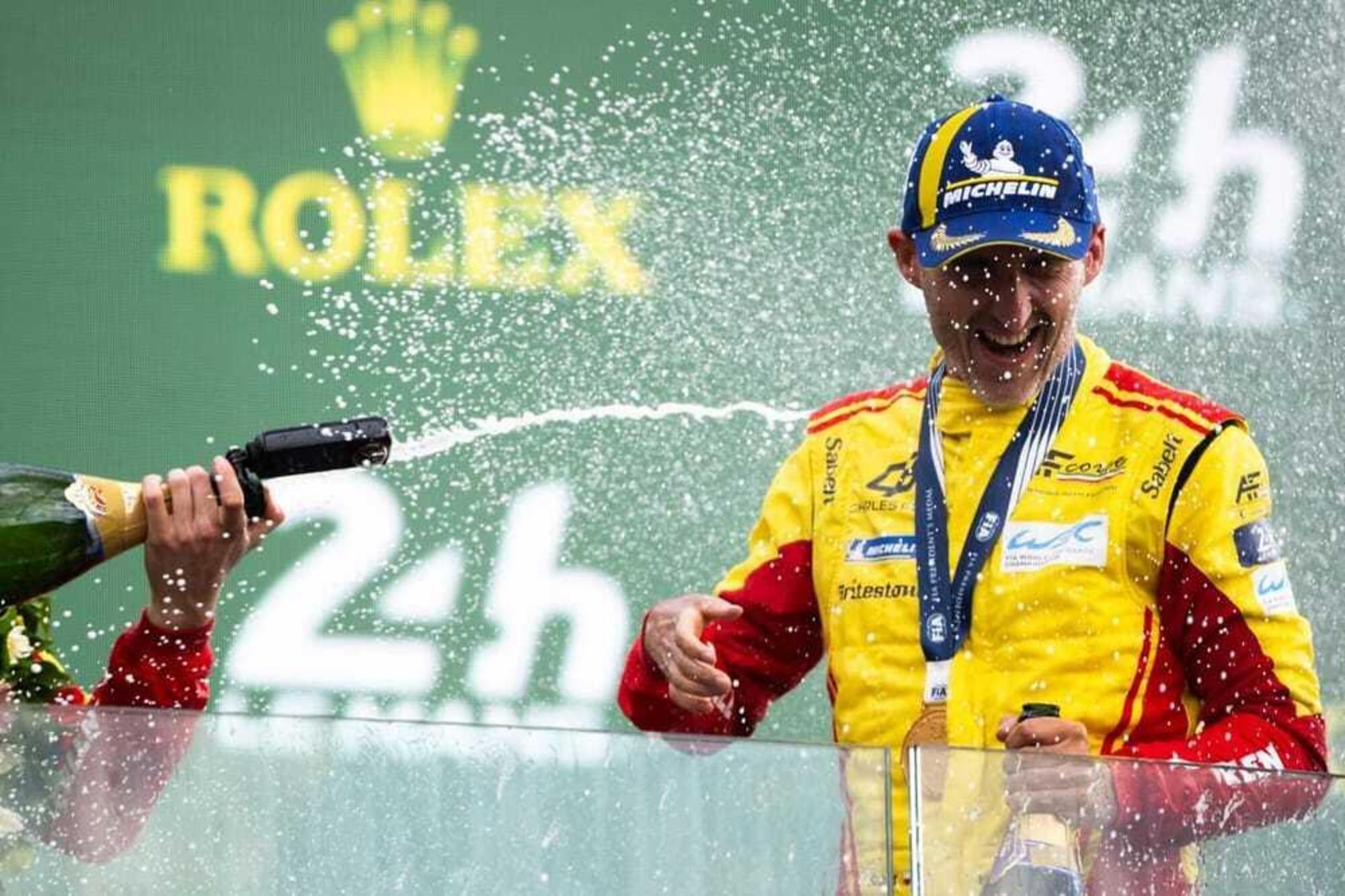 Kubica Ferrari AF Corse 24 Ore Le Mans
