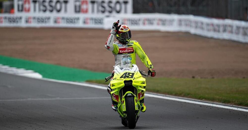 Quindi Fabio Di Giannanonio &egrave; davanti a Marc Marquez al Sachsenring? S&igrave;, ma niente di serio: &ldquo;Ragazzi, &egrave; solo venerd&igrave;, sono contento, per&ograve;&hellip;&rdquo;