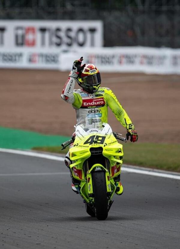 Quindi Fabio Di Giannanonio &egrave; davanti a Marc Marquez al Sachsenring? S&igrave;, ma niente di serio: &ldquo;Ragazzi, &egrave; solo venerd&igrave;, sono contento, per&ograve;&hellip;&rdquo;