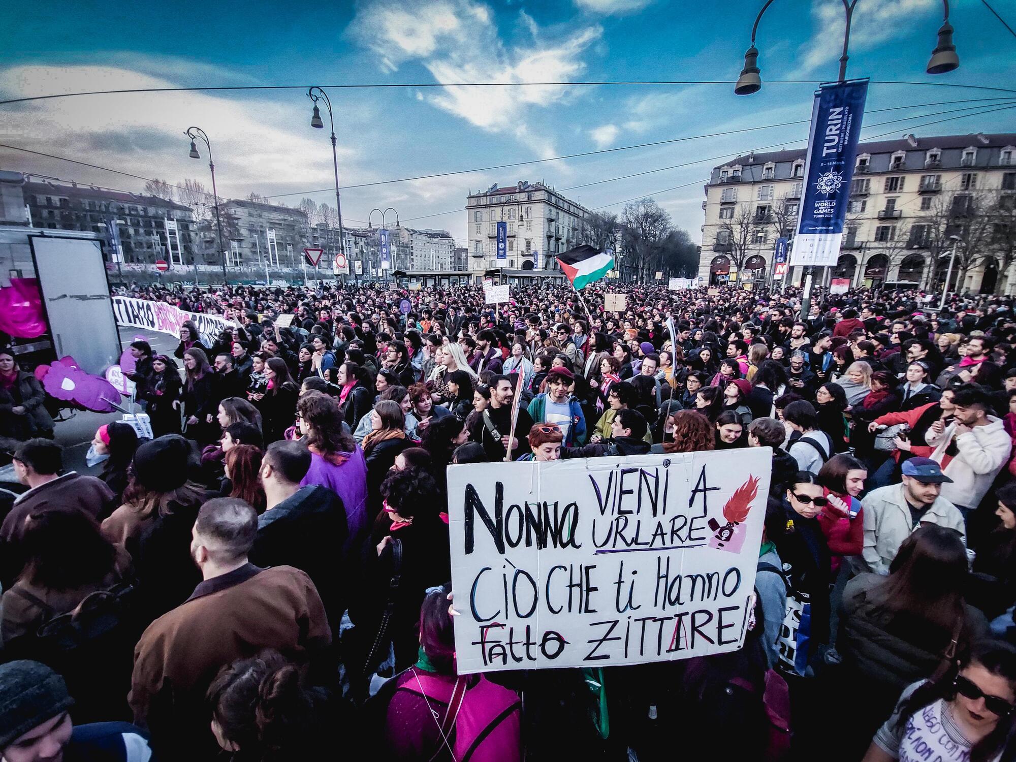Manifestazione contro il patriarcato