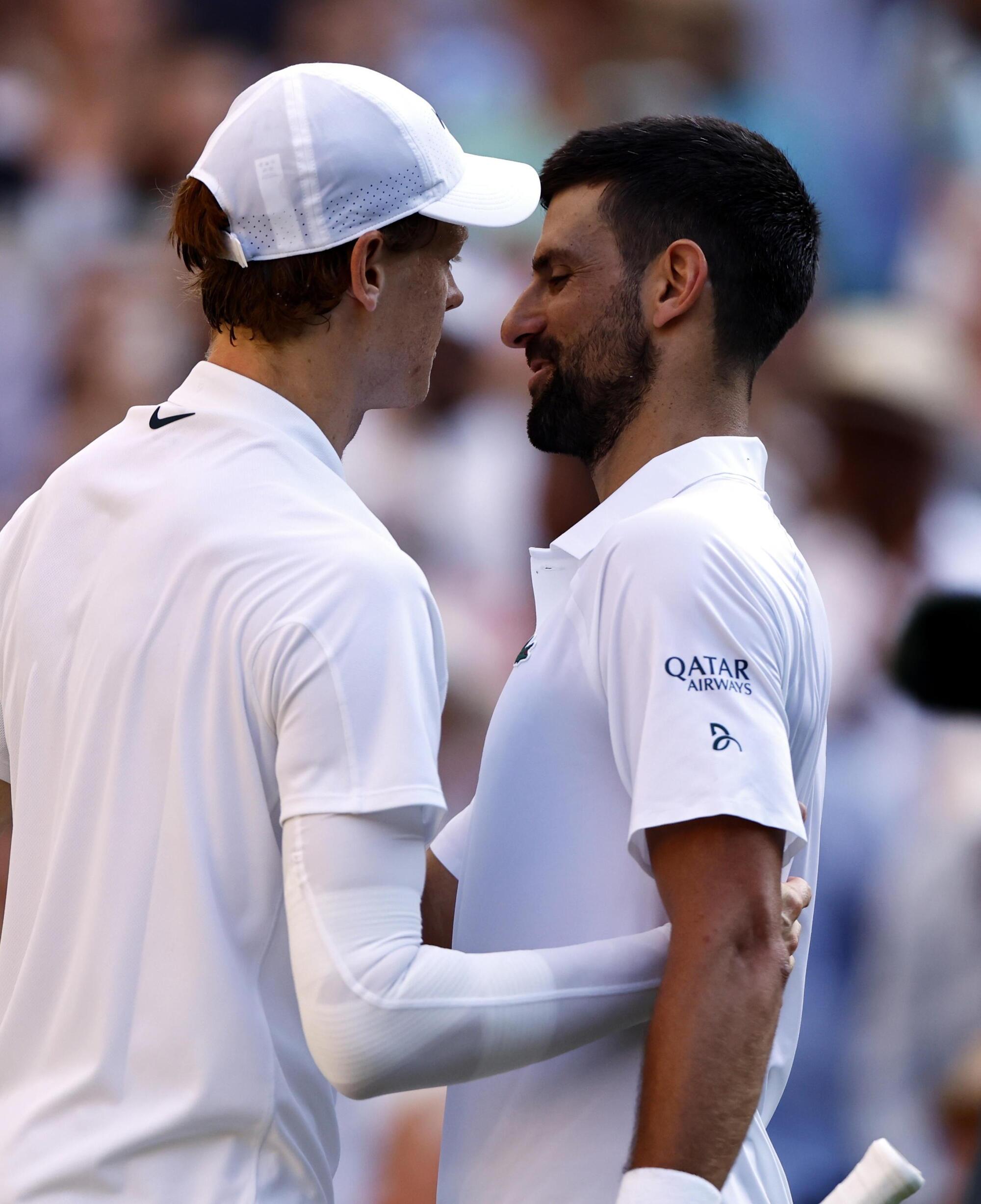 Sinner e Djokovic