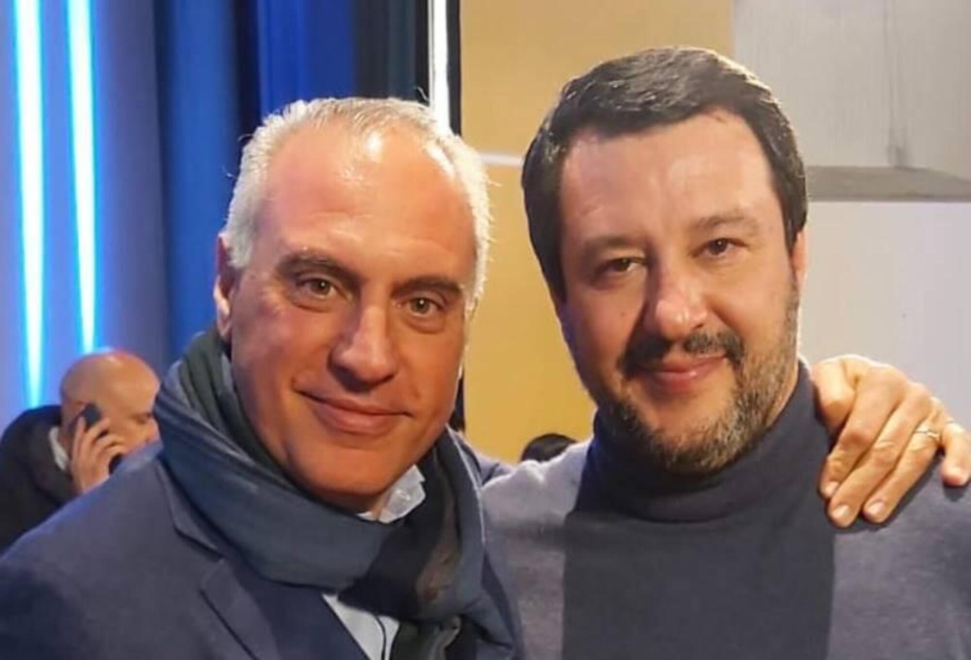 Roberto Incoronato e Matteo Salvini