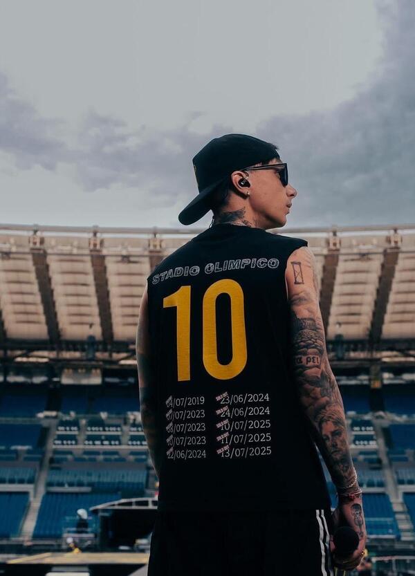 Solo ULTIMO all&rsquo;Olimpico a ROMA  pu&ograve; indossare il NUMERO 10 DOPO TOTTI