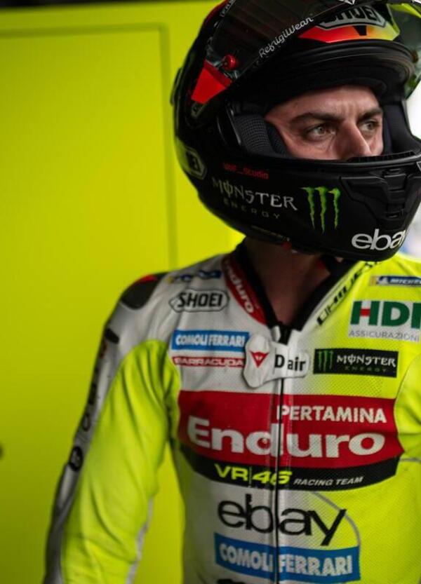 Un bacio sulla ferita per chiedere scusa: il gesto di Di Giannantonio al Sachsenring