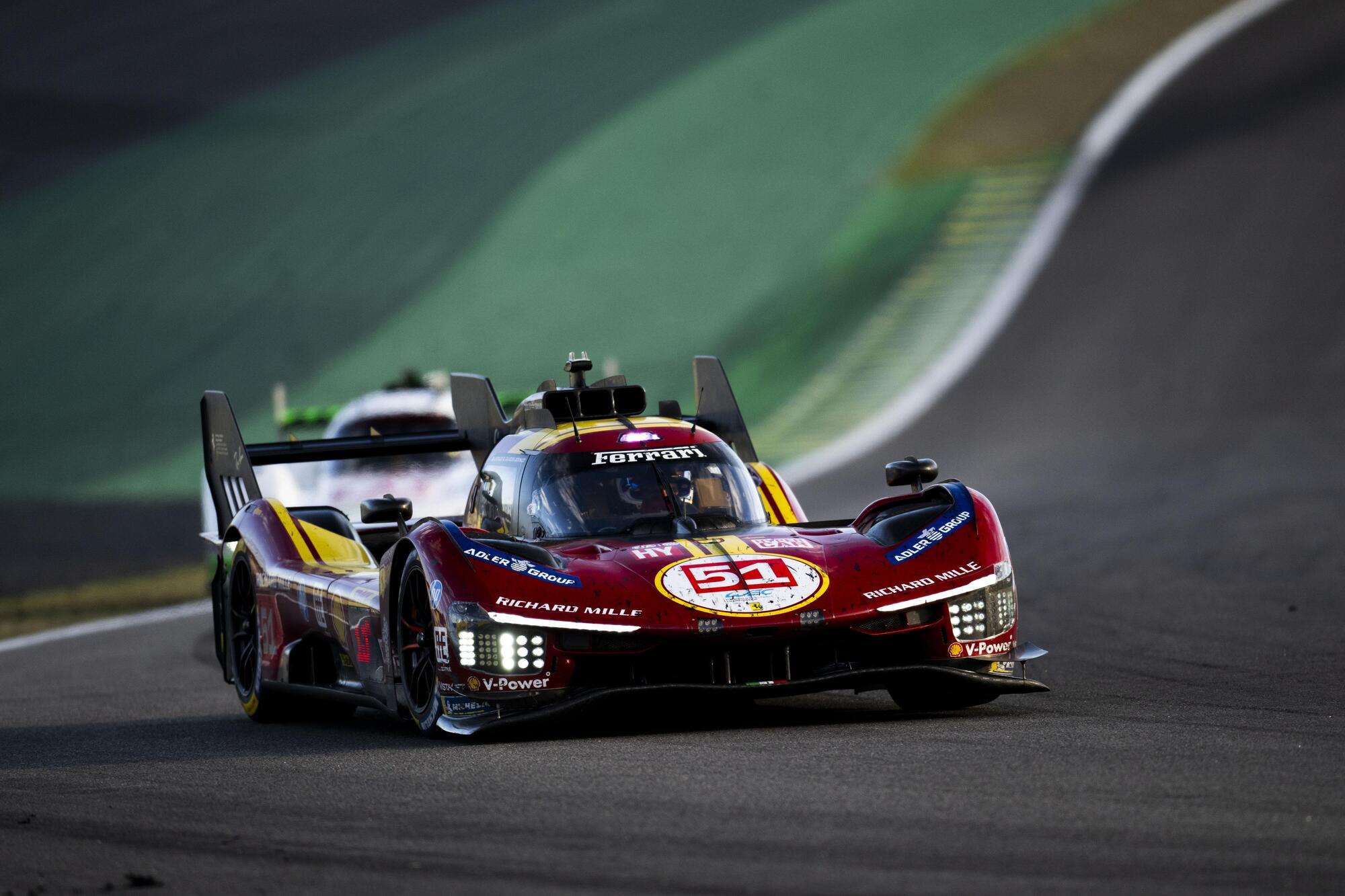 La Ferrari ad Interlagos