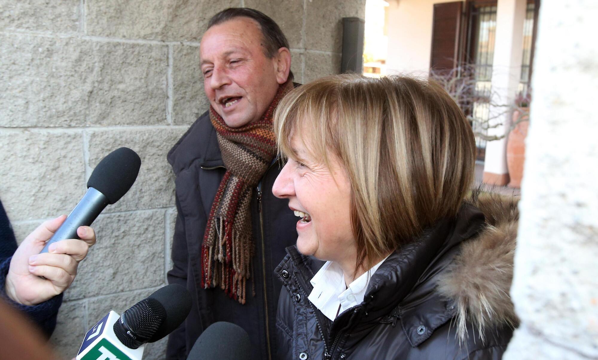 I genitori di Chiara Poggi