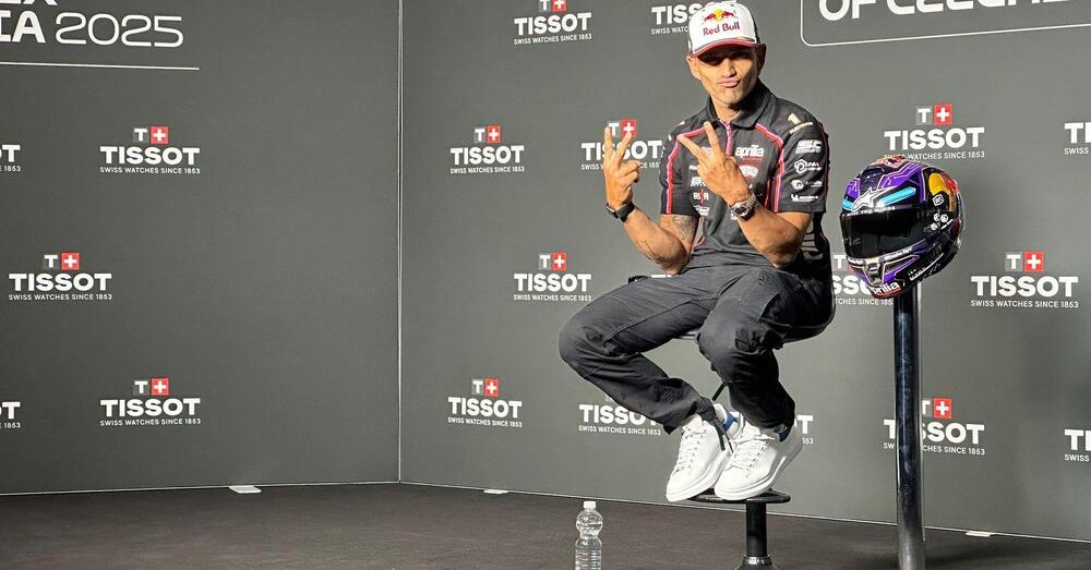 NO REGRETS, NIENTE SCUSE E OCCHI LUCIDI, il ritorno di Jorge Mart&igrave;n in MotoGP con Aprilia ci dice che uno cos&igrave; ce la far&agrave; sempre: &ldquo;Ca*zo, quasi piango!&rdquo;