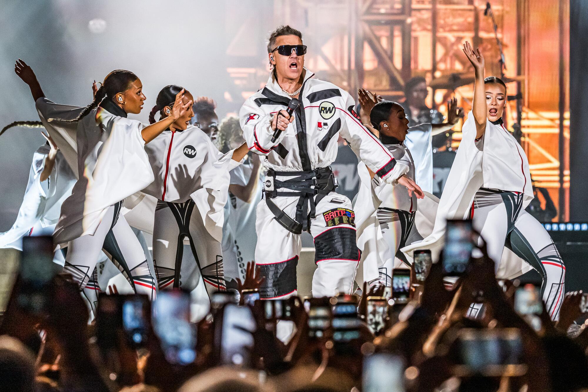 Robbie Williams allo Stadio nereo Rocco di Firenze