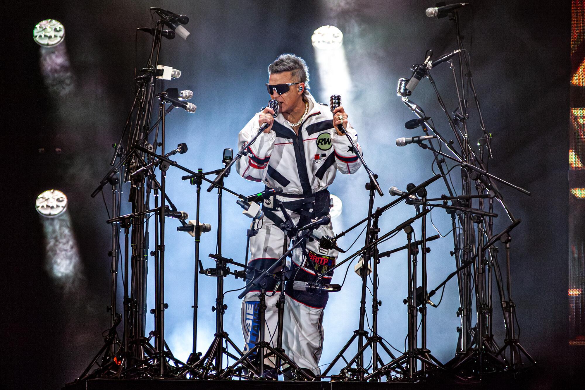 Robbie Williams allo Stadio nereo Rocco di Firenze