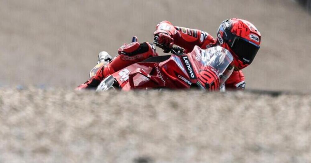 GENIO, DEMONIO O FORTUNELLO? Nella Sprint di Brno, Marc Marquez usa Pedro Acosta come un gommista, Bastianini dall&rsquo;ospedale al podio, Pecco settimo fregato dalla spia della pressione gomme