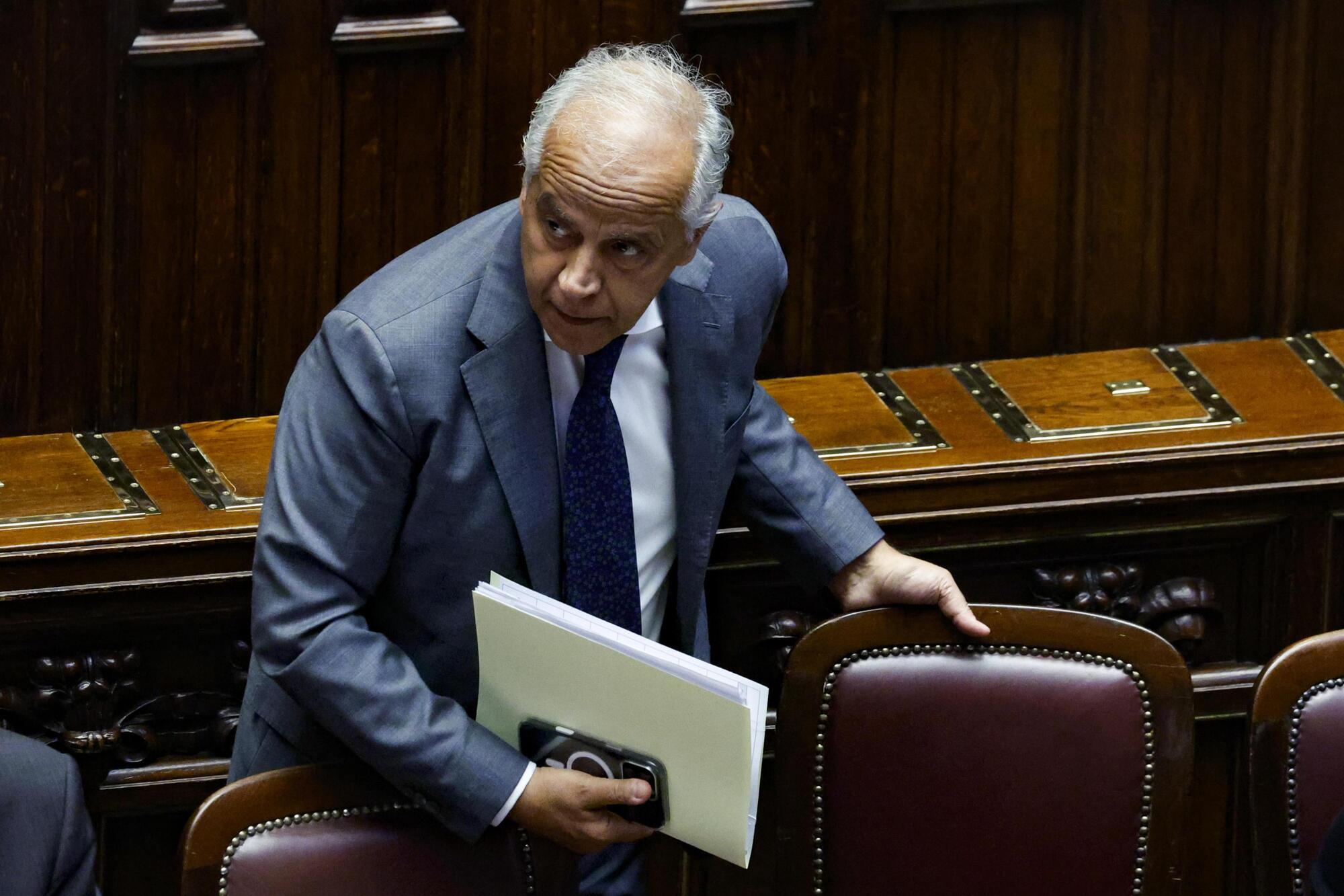 Il ministro dell'Interno Matteo Piantedosi