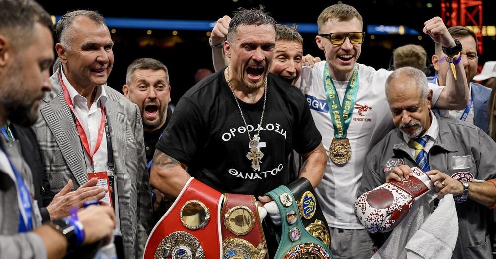VIVA IL RE! Usyk campione del mondo dei pesi massimi. Ora Oleksandr &egrave; il pi&ugrave; grande pugile della storia? Risponde Giovanni De Carolis: &ldquo;Meglio di Mike Tyson, The Gipsy King e George Foreman, ma...&rdquo;