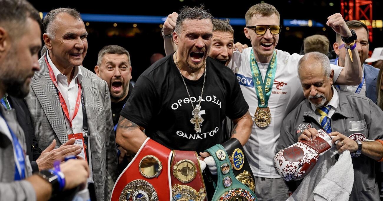 VIVA IL RE! Usyk campione del mondo dei pesi massimi. Ora Oleksandr &egrave; il pi&ugrave; grande pugile della storia? Risponde Giovanni De Carolis: &ldquo;Meglio di Mike Tyson, The Gipsy King e George Foreman, ma...&rdquo;