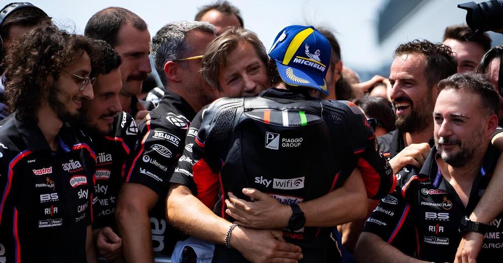 Dar e cul per una zresa: Massimo Rivola rilancia cos&igrave; la favola di questa Aprilia con Bezzecchi sul podio e Mart&igrave;n &ldquo;in famiglia&rdquo;
