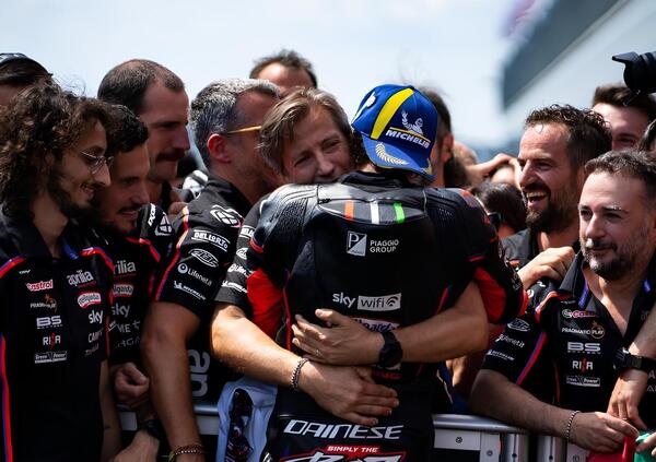 Dar e cul per una zresa: Massimo Rivola rilancia cos&igrave; la favola di questa Aprilia con Bezzecchi sul podio e Mart&igrave;n &ldquo;in famiglia&rdquo;