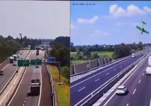 CHE TRAGEDIA, CHE RISCHIO. Ma l&#039;avete visto il video dell&#039;aereo precipitato in tangenziale e schiantatosi tra le auto in una palla di fuoco? Ecco cos&#039;&egrave; successo all&#039;ultraleggero a Brescia e chi sono le vittime