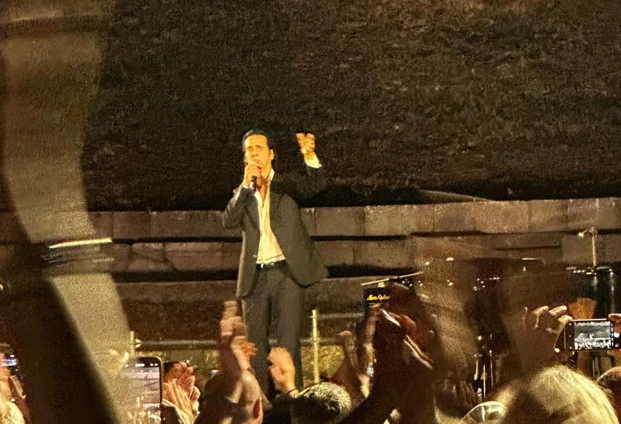 Il live di Nick Cave a Pompei