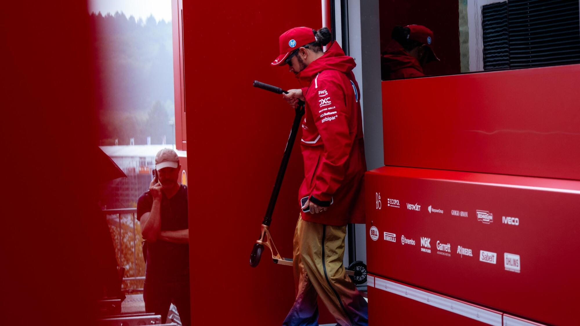 Lewis Hamilton Ferrari 