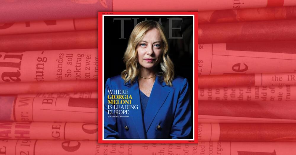 Cosa dice di Giorgia e dell&#039;Italia Meloni sul Time? Sinistra e destra non hanno letto l&rsquo;intervista (e infatti non ci hanno capito niente), ma noi s&igrave;. E la domanda fondamentale la fa lei al giornalista&hellip;