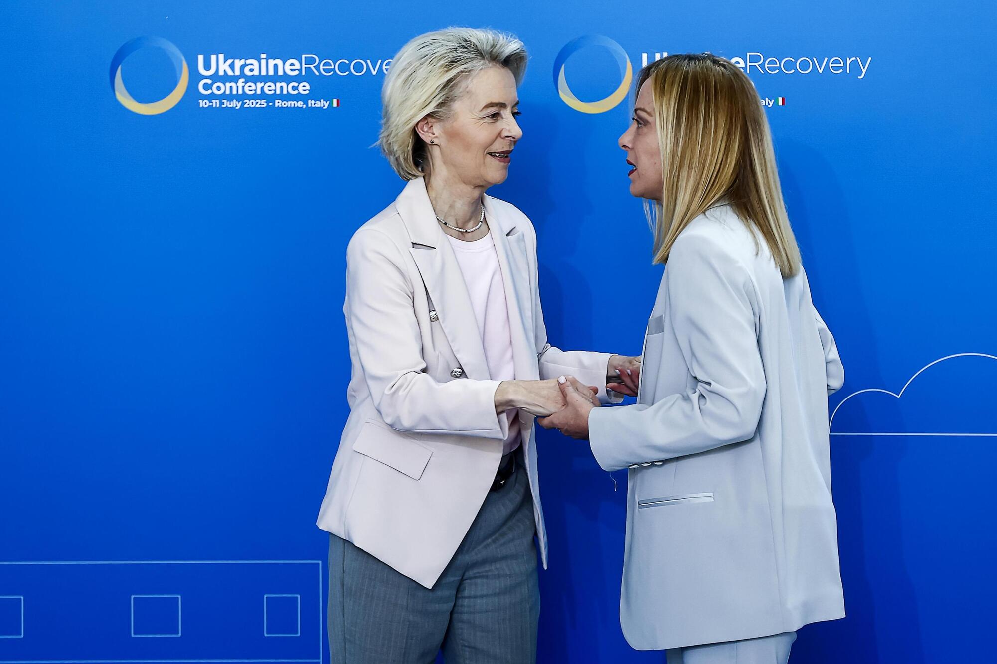 Giorgia Meloni e Ursula von der Leyen