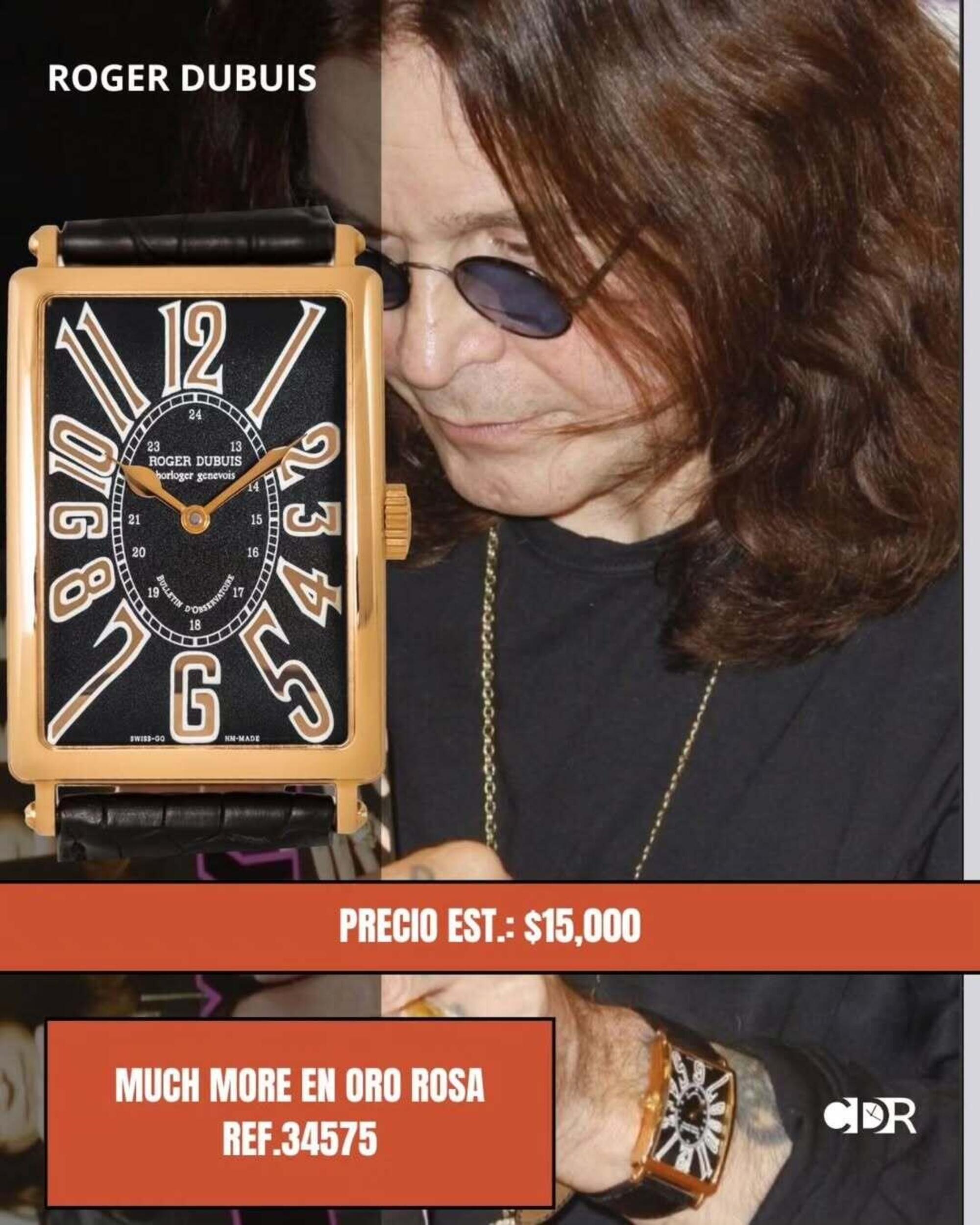 Il Roger Dubuis di Ozzy