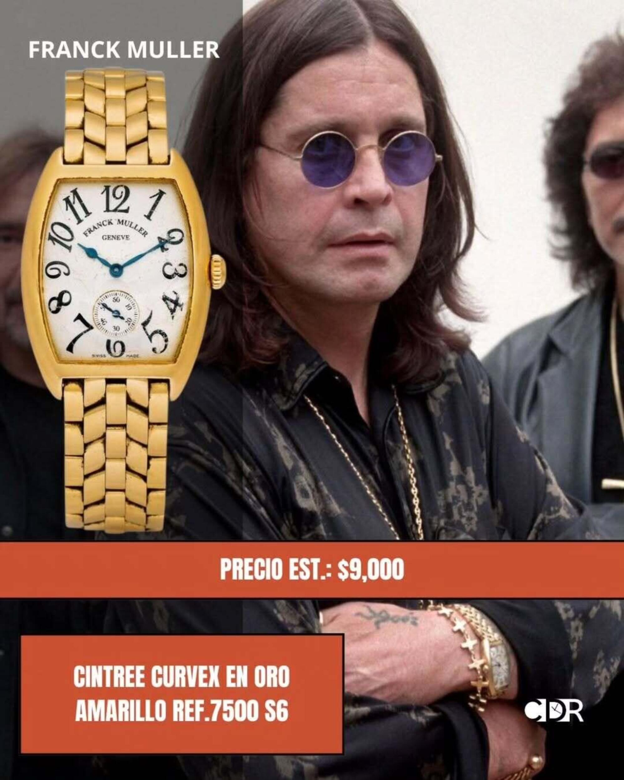 Il Franck Muller di Ozzy