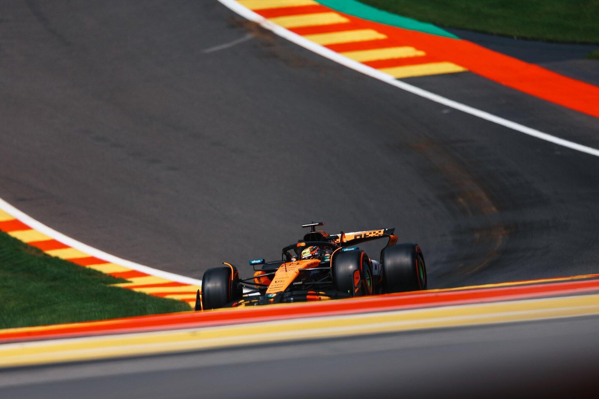 Oscar Piastri McLaren Spa