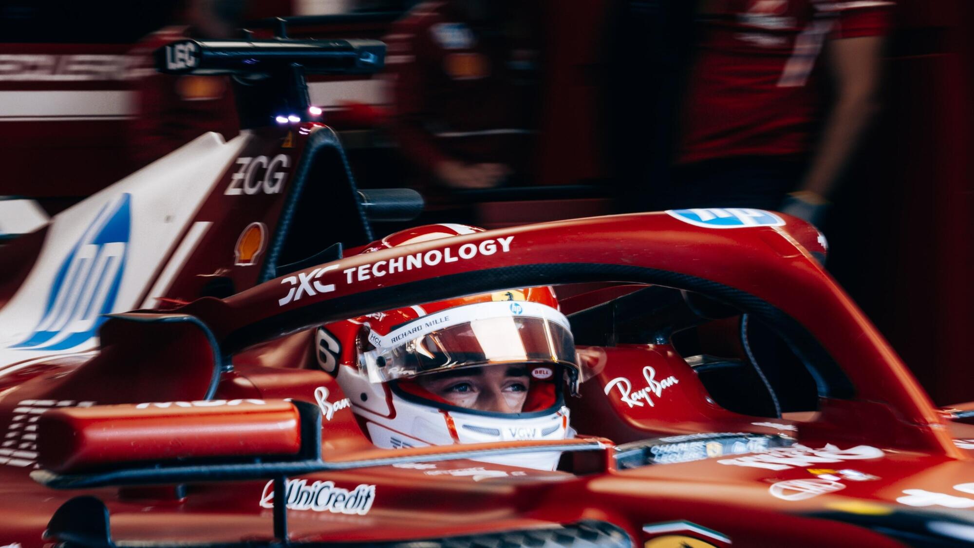 Charles Leclerc Ferrari Spa
