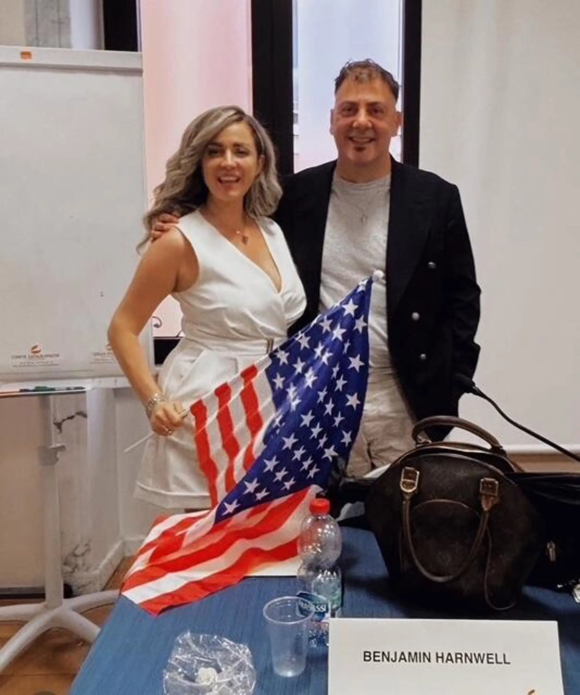 Ben Harnwell e Michela Morellato