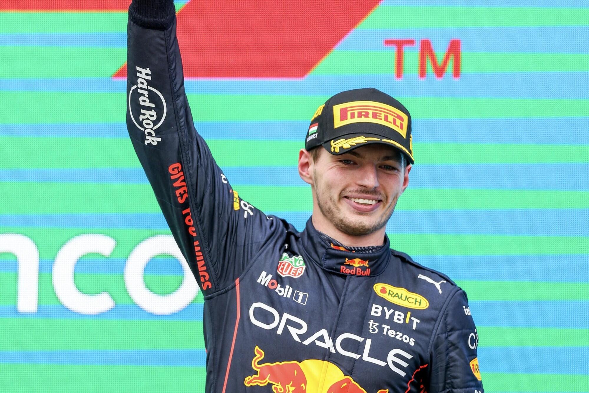 Max Verstappen durante il Gran Premio d&#039;Ungheria del 2024