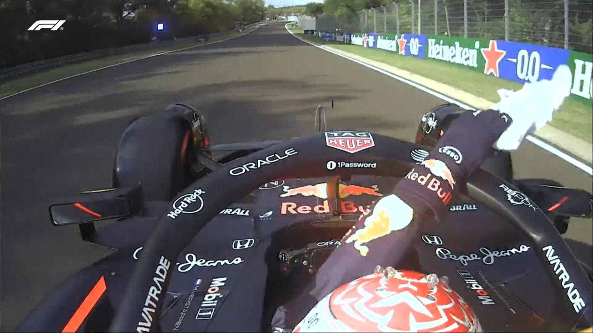 Max Verstappen Red Bull Hungaroring