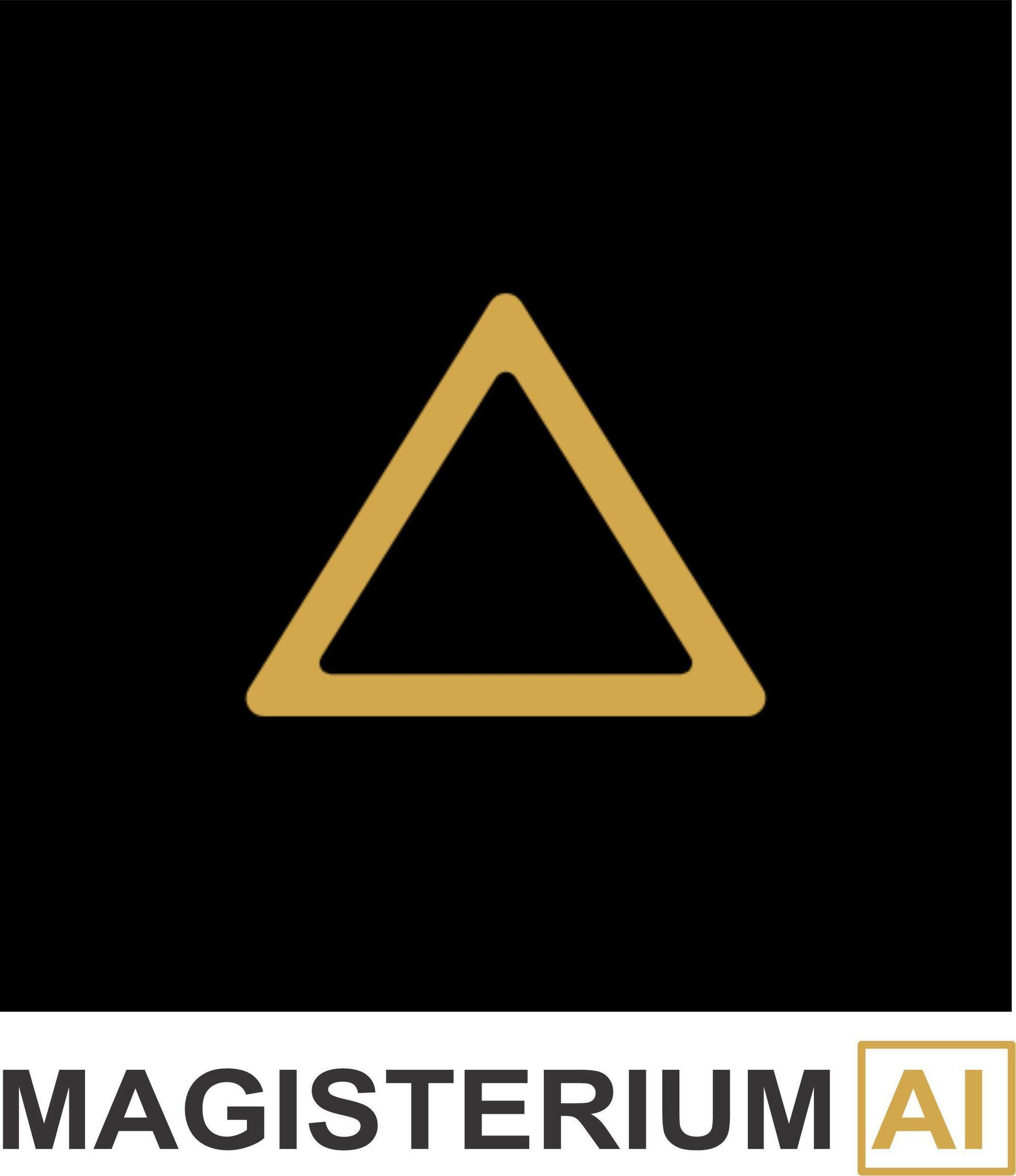 Il simbolo (il triangolo che rappresenta la divinit&agrave;) di Magisterium AI