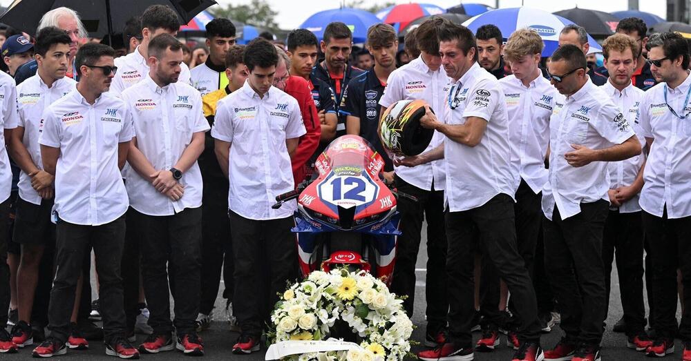&ldquo;Ero l&igrave; con Borja G&oacute;mez, non &egrave; vero che &egrave; morto sul colpo. Poi l&rsquo;hanno messo nella cella frigorifera di un fioraio&rdquo;: l&rsquo;agghiacciante racconto di Filippo Fuligni sulla tragedia di Magny-Cours