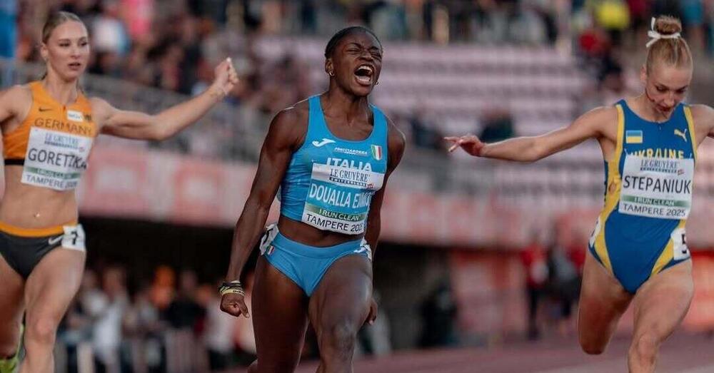 Speedy Kelly velocista da fast food? Doualla vince i cento metri e festeggia con hamburger e t&egrave; freddo. E McDonald&#039;s gode&hellip;