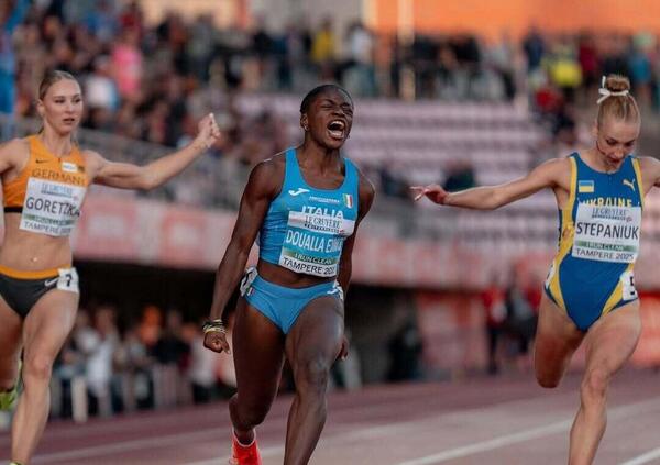 Speedy Kelly velocista da fast food? Doualla vince i cento metri e festeggia con hamburger e t&egrave; freddo. E McDonald&#039;s gode&hellip;