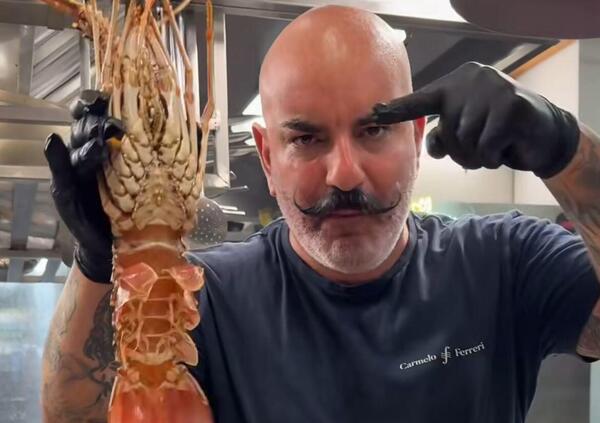 IL PROBLEMA NON &Egrave; L&rsquo;ARAGOSTA, SIETE VOI. Scandalo per chef Carmelo Ferreri che la cucina viva in video. E le critiche? Il doppio standard che vi fa piangere per un crostaceo e sorridere davanti alla grigliata...
