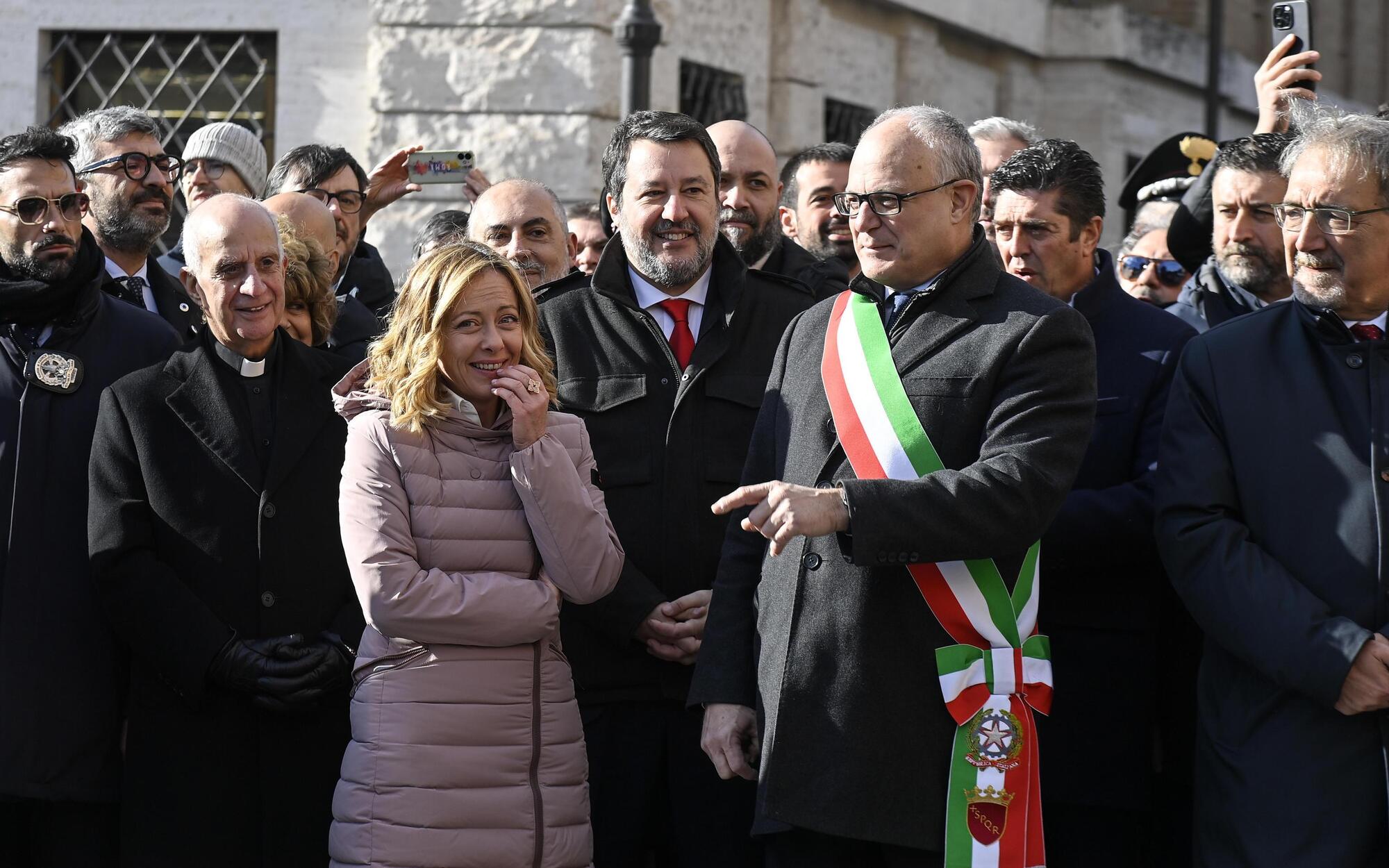 Giorgia Meloni e Roberto Gualtieri